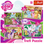 Puzzle Trefl 4w1 My Little Pony: Wakacje kucyków - 3